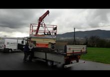 Hydraulické nakládací jeřáby Benelligru 3800/1