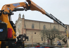 Hydraulické nakládací jeřáby Effer 395 7S