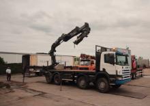Hydraulické nakládací jeřáby Hiab 400-7 Jib 65 X-2