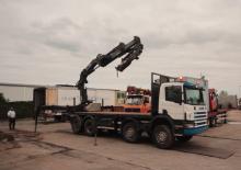 Hydraulické nakládací jeřáby Hiab 400-7 Jib 65 X-3