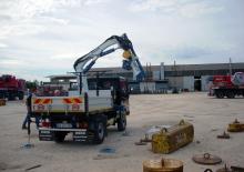 Hydraulické nakládací jeřáby Cormach 4000 E1