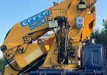 Hydraulické nakládací jeřáby Effer 520 2S