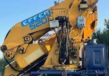 Hydraulické nakládací jeřáby Effer 520 6S