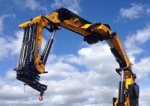 Hydraulické nakládací jeřáby Effer 525 6S
