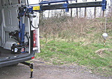 Hydraulické nakládací jeřáby Amco Veba 601 T 1 S