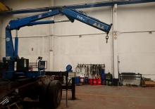 Hydraulické nakládací jeřáby Amco Veba 705 T 3 S