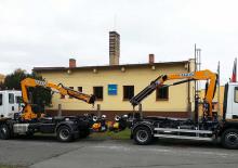 Hydraulické nakládací jeřáby Effer 80 1S