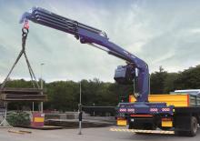 Hydraulické nakládací jeřáby Amco Veba 811NG-1 S