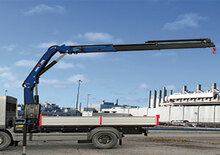 Hydraulické nakládací jeřáby Amco Veba 813NG-3 S