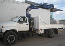 Hydraulické nakládací jeřáby Amco Veba 815-3 S