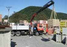 Hydraulické nakládací jeřáby Amco Veba 820-6 S