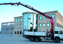 Hydraulické nakládací jeřáby Amco Veba 828-2 S