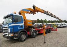 Hydraulické nakládací jeřáby Effer 850 4S