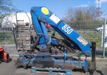 Hydraulické nakládací jeřáby HMF 850 K 3