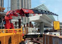 Hydraulické nakládací jeřáby Ferrari® 990R A8 J4 