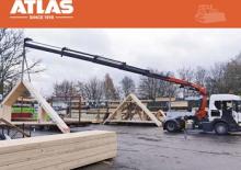 Hydraulické nakládací jeřáby Atlas AK 206.4E A1  