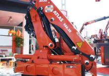 Hydraulické nakládací jeřáby Atlas AK 256.3E A6  