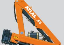 Hydraulické nakládací jeřáby Atlas AK 55.4