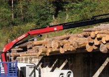 Hydraulické nakládací jeřáby Fassi F 120 B 0.21 e-active