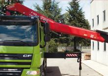 Hydraulické nakládací jeřáby Fassi F 155 AXS 0.21 e-active