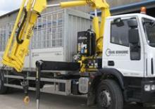 Hydraulické nakládací jeřáby Hyva Crane HB 70 E1