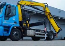 Hydraulické nakládací jeřáby Hyva Crane HC 95 E3 