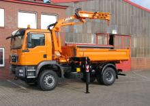 Hydraulické nakládací jeřáby MKG HLK 116 a2