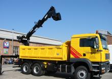 Hydraulické nakládací jeřáby MKG HLK 125 a5