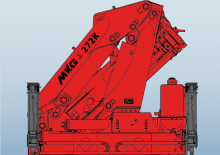 Hydraulické nakládací jeřáby MKG HLK 272 SHP K a4