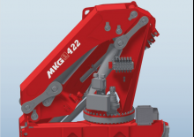 Hydraulické nakládací jeřáby MKG HLK 422 SHP a6