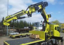 Hydraulické nakládací jeřáby MKG HLK 801 HP a8 