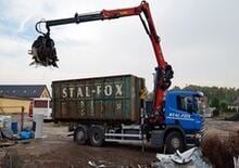 Hydraulické nakládací jeřáby Hyva Crane HZR100 L0 