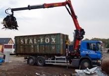 Hydraulické nakládací jeřáby Hyva Crane HZR100 Z1 