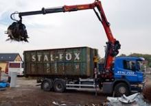 Hydraulické nakládací jeřáby Hyva Crane HZR120 L0 