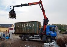 Hydraulické nakládací jeřáby Hyva Crane HZR150 L1 
