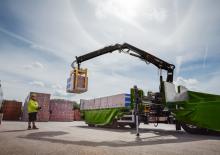 Hydraulické nakládací jeřáby Hiab L-HiDuo 135 DLL-1 