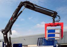 Hydraulické nakládací jeřáby Hiab L-HiDuo 155 DL-3 