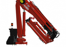 Hydraulické nakládací jeřáby Maxilift ML 380.4H