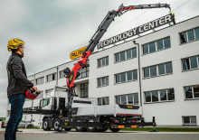 Hydraulické nakládací jeřáby Palfinger PK 1050 TEC B