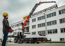 Hydraulické nakládací jeřáby Palfinger PK 1050 TEC C