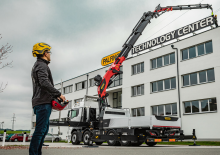Hydraulické nakládací jeřáby Palfinger PK 1050 TEC H