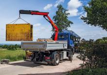Hydraulické nakládací jeřáby Palfinger PK 11.001 SLD 3 B