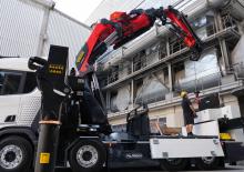 Hydraulické nakládací jeřáby Palfinger PK 1650 TEC F