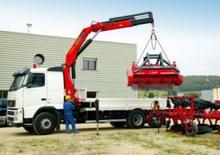 Hydraulické nakládací jeřáby Palfinger PK 18500 A