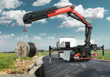 Hydraulické nakládací jeřáby Palfinger PK 245 TEC D