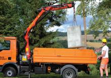 Hydraulické nakládací jeřáby Palfinger PK 4501 n