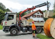 Hydraulické nakládací jeřáby Palfinger PK 7.501K SLD 5