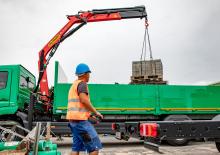 Hydraulické nakládací jeřáby Palfinger PK 9.501 SLD 5 B