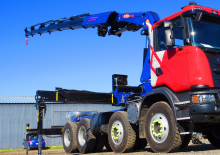 Hydraulické nakládací jeřáby PM PM 57.5 SP