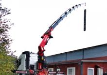 Hydraulické nakládací jeřáby PM PM 58.5 SP